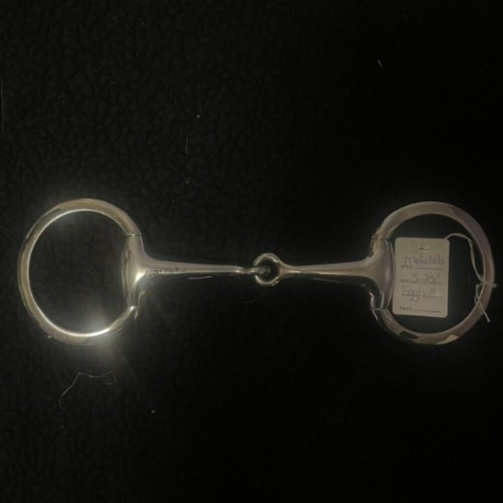 5.25" Metalab Eggbut Snaffle